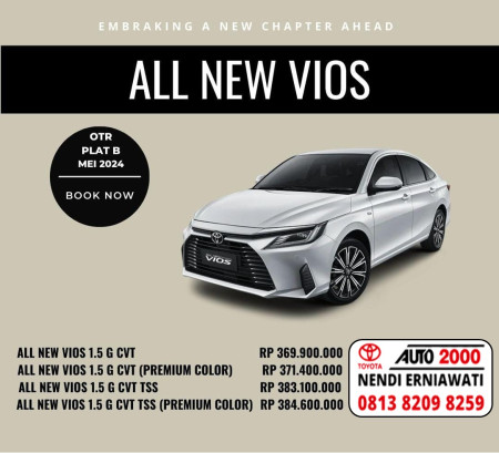 Promo Harga All New Vios