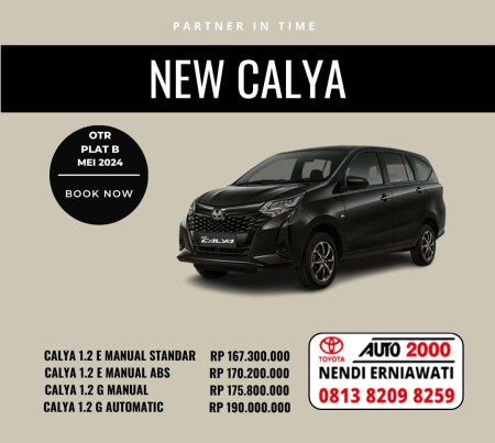 Promo Harga New Calya