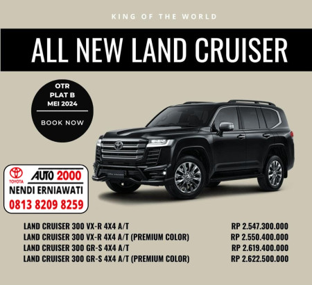 Promo Harga All New Land Cruiser