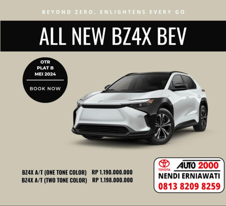 Promo Harga All New BZ4X