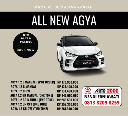 Promo Harga All New Agya