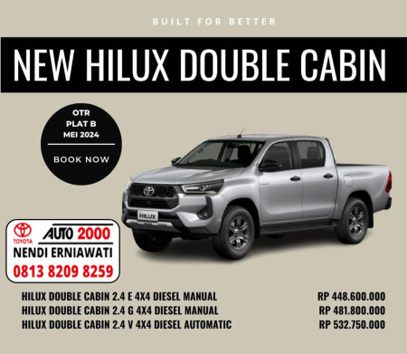 Promo Harga All New Hilux Double Cabin